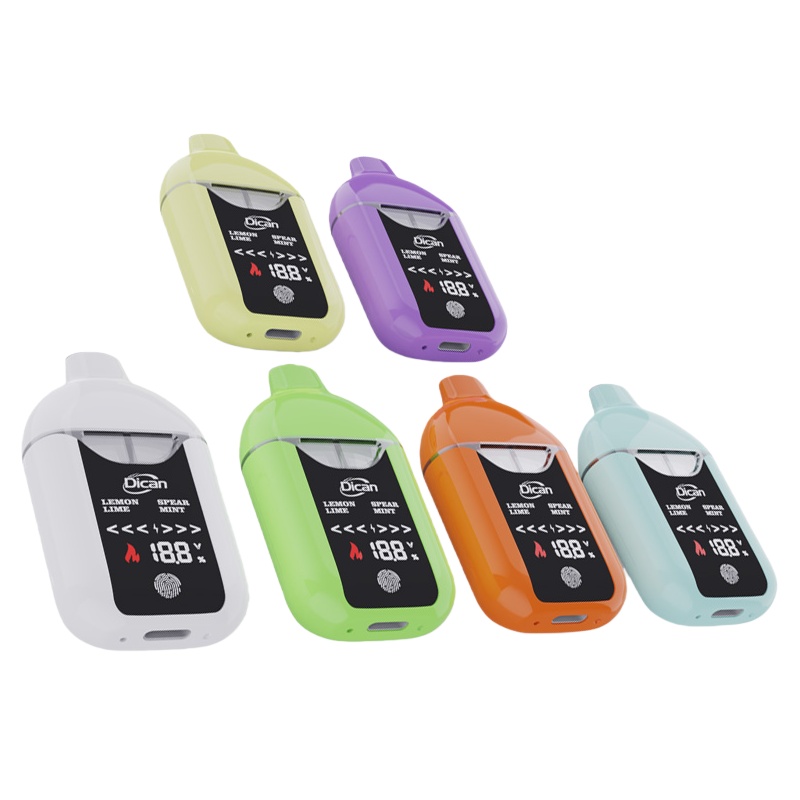 デジタルスクリーンディスプレイを備えたデュアルタンクTHC Vapeデバイス: よりスマートでクリーン、プレミアム大麻ブランド向けに設計